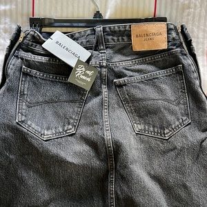 Balenciaga Denim Skirt